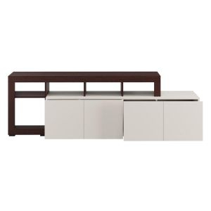 Тв шкаф Argyll Tv 192 4K2F Op кашмир с цвят тъмен дъб тейлър 193X40X61СМ