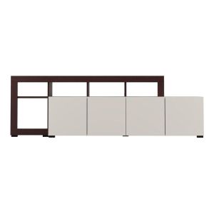 Тв шкаф Argyll Tv 192 4K4V Op кашмир с тъмен дъб тейлър 192X40X61СМ