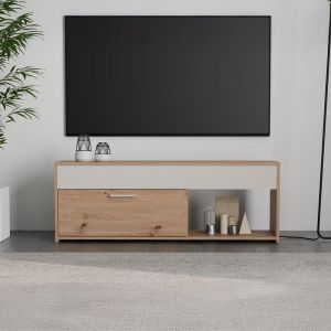 Тв шкаф Grosseto Tv 122 Artisan дъб-кашмир 122X33X44СМ