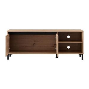 Тв шкаф Marron Tv 138 3K2V Artisan-черен 138X40X52СМ