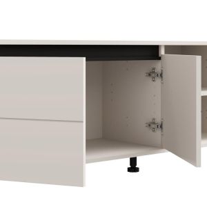 Тв шкаф Marron Tv 138 3K2V кашмир-черен мат 138X40X52СМ