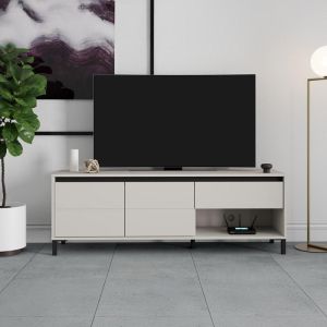 Тв шкаф Marron Tv 150 3K1F2V кашмир-черен мат 151X40X52СМ