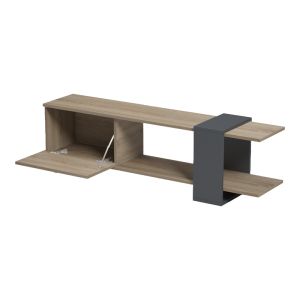 Тв шкаф Standi в цвят сонома-антрацит 120X25X36.8 см