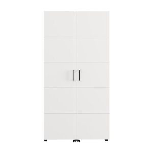 Шкаф за обувки Islay 91 2K H185 бял цвят 92X33X185СМ