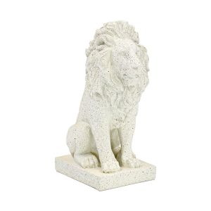 Декоративна фигура лъв FL243905 бежово-златист цвят 10X13X25СМ