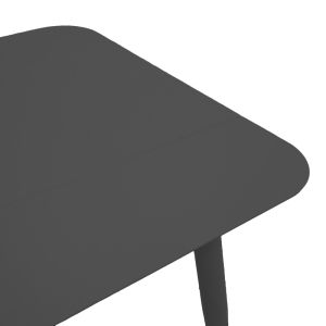Комплект маса и столове Heven Vista от 5 части черен алуминий 80x80x72см