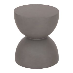 Round stool Zini HM6580.01 fiber cement in gray Φ35X43HСМ.