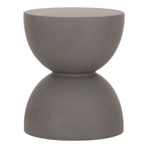 Round stool Zini HM6580.01 fiber cement in gray Φ35X43HСМ.