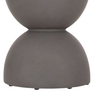 Round stool Zini HM6580.01 fiber cement in gray Φ35X43HСМ.