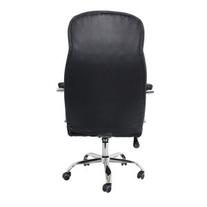 Офис стол Stoldi pu черен 62.5x70x113-121см