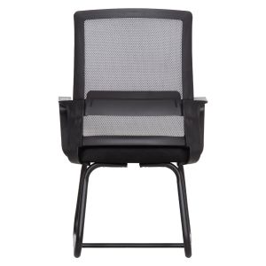 Офис стол Caster HM1228.01 Метал-pp-мрежест текстил- черен 46X52X94HСМ.