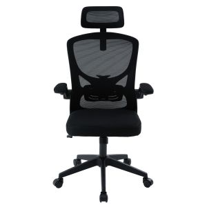 Офис стол Floater HM1230.01 черен мрежест текстил &amp; Pp 62X62X106-116HСМ.