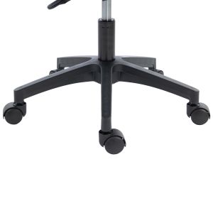Офис стол Matron HM1226.01 черен Pp &amp; мрежест текстил 47X47X128HСМ.