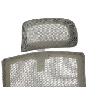 Офис стол Velocity HM1229.02 бял Pp-светлосив мрежест текстил 61X62X123HСМ.