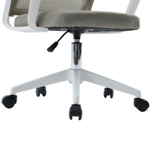Офис стол Velocity HM1229.02 бял Pp-светлосив мрежест текстил 61X62X123HСМ.