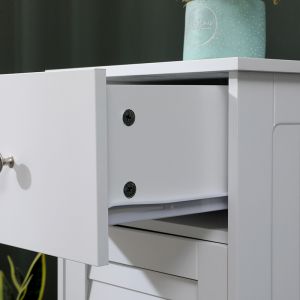 Шкаф-колона Chesy MDF бял 32x30x87см