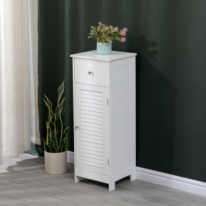 Шкаф-колона Chesy MDF бял 32x30x87см