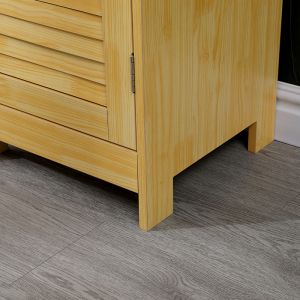 Шкаф-колона Chesy от MDF в естествен цвят 32x30x87см