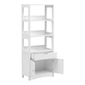 Шкаф-колона Sejo MDF бял 60x32.5x154см