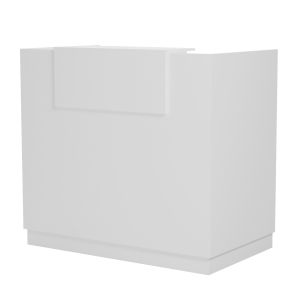 Barry HM2152.02 melamine desk in white 120X70X110ВСМ.