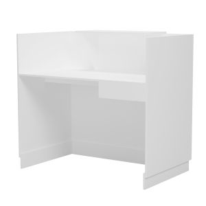 Barry HM2152.02 melamine desk in white 120X70X110ВСМ.