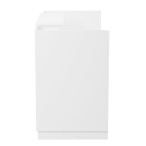 Barry HM2153.02 melamine desk in all-white color 160X70X110ВСМ.