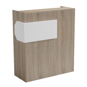 Desk Gand HM2154.01 melamine in sonam color/white 95.5X40X110ВСМ.