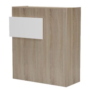 Desk Gand HM2154.01 melamine in sonam color/white 95.5X40X110ВСМ.