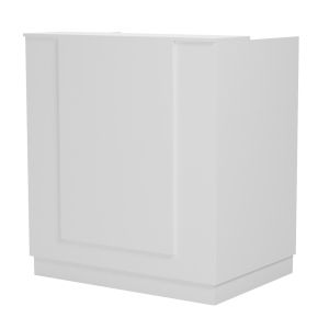 Desk Karmen HM2155.02 melamine in white 100X70X110ВСМ.