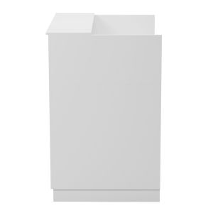 Desk Karmen HM2155.02 melamine in white 100X70X110ВСМ.