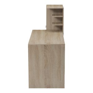 Desk with shelf Felanbo sonoma 160x60x125cm