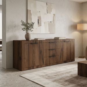 Бюфет Doha, орех с дъб, 180x45x80.5 см