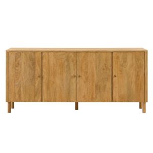 Дървен бюфет в светъл цвят 200X40X85СМ