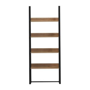 Shelf Izabel HM18376.01 metal frame - melamine in oak 75X36X185ВСМ.