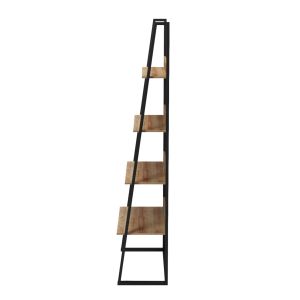 Shelf Izabel HM18376.01 metal frame - melamine in oak 75X36X185ВСМ.