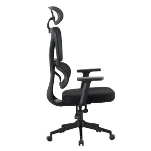 Office chair Novar HM1218.01 black Mesh-pp polypropylene base 51X49X121-129HCM.
