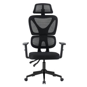 Office chair Novar HM1218.01 black Mesh-pp polypropylene base 51X49X121-129HCM.