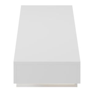 Стенен окачен тв шкаф с Led светлини Savor HM18381.02 меламин в бяло 150X29.5X22HСМ.