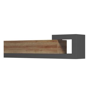 Стенен тв шкаф Essenza HM18372.13 меламин в цвят дъб/сиво 150X29.6X38.6ВСМ.