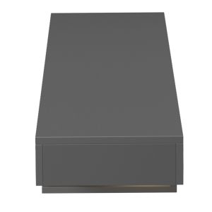 Стенен тв шкаф с Led Savor HM18381.05 меламин в сиво 150X29.5X22ВСМ