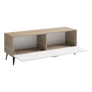 Тв шкаф Savore HM18369.11 меламин в сонама/бяло 140Χ35.5Χ51HCM.