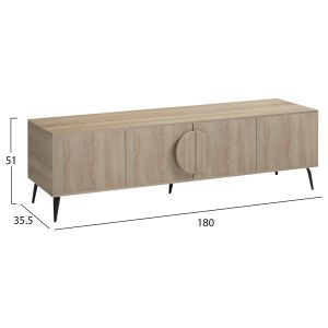 Тв шкаф Savore HM18370.01 меламин Sonama 180Χ35.5Χ51HCM.
