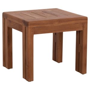 Garden square coffee table Kioto HM6383 teak in natural color 45X45X40CM.