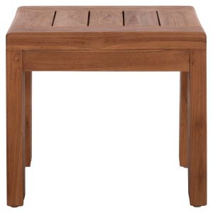 Garden square coffee table Kioto HM6383 teak in natural color 45X45X40CM.