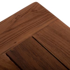 Garden square coffee table Kioto HM6383 teak in natural color 45X45X40CM.