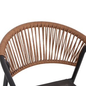 Garden table and chairs 5 pcs. Figo HM10880.01 metal