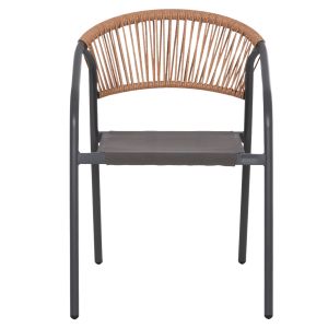 Garden table and chairs 5 pcs. Figo HM10880.01 metal