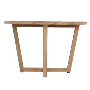 Garden table and chairs 5 pcs. Paraiso HM10898.01 acacia wood in natural color-cushions in beige