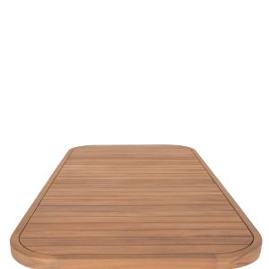 Garden table and chairs 7 pcs. Contrel HM10899.01 acacia wood in natural color-cushions in beige