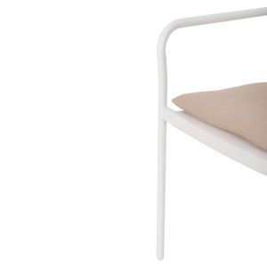 Garden table and chairs 7 pcs. Ofer HM21005.03 metal and ALUMINIUM150X90CM-WHITE